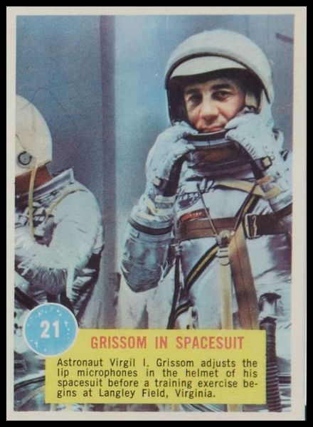 21 Grissom In Spacesuit